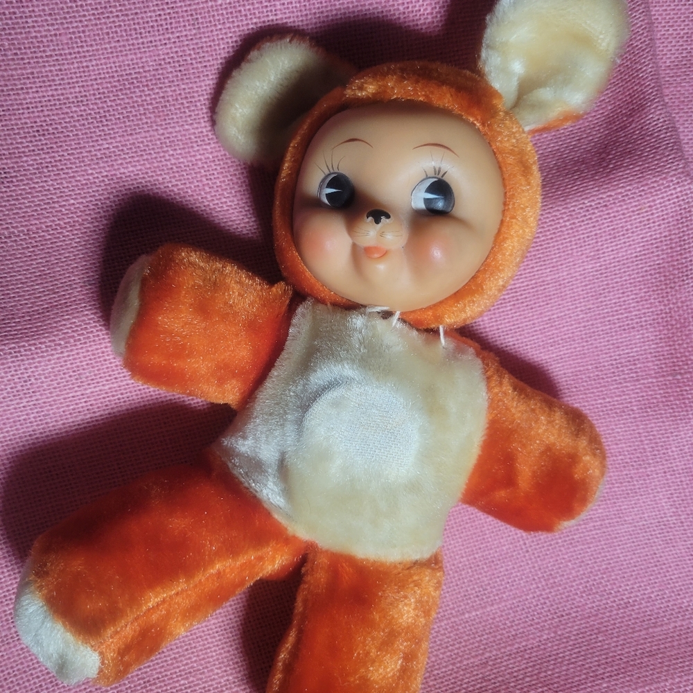 Rushton? Rubber Face Vintage Bear